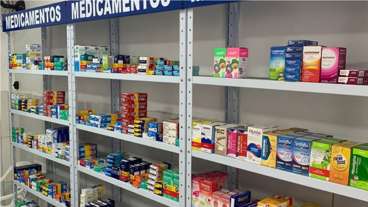 Linha de gôndolas Monttari para revendedores